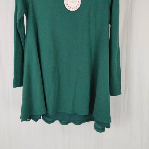 Nwt Umgee Long Sleeved Layered Tunic/Dress in Emerald Green Size Small Women's
S - Picture 2 of 6